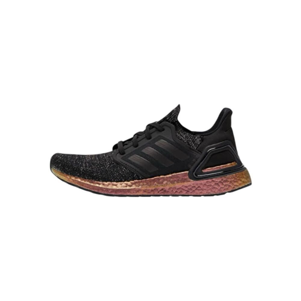 adidas Ultraboost Running Shoe in Black with Iridescent Rose-Gold Midsole - Picture 11 of 11